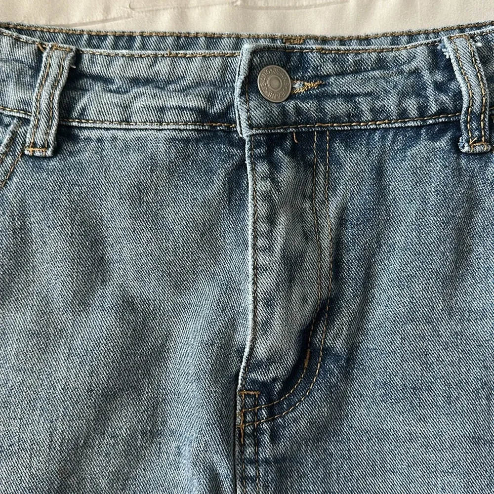 Denim long Skirt